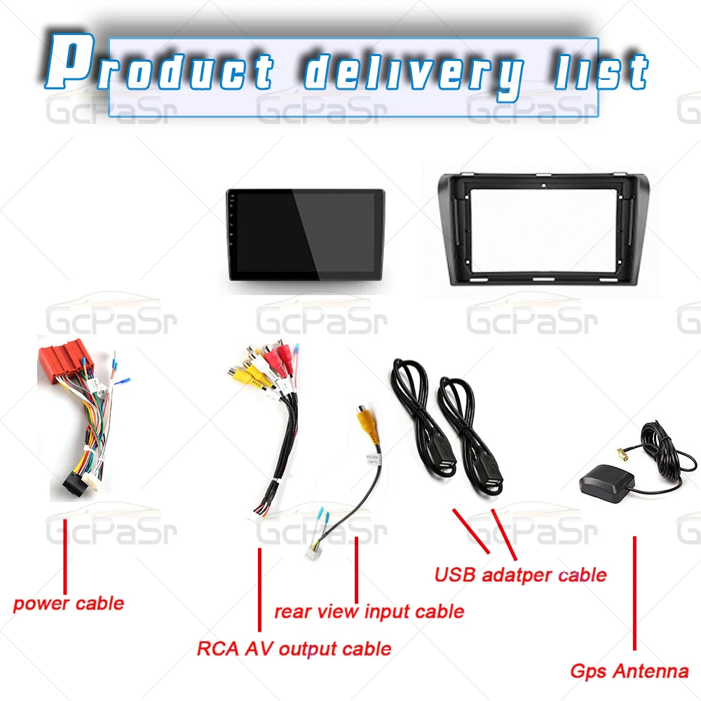 Мультимедийная магнитола для Mazda мультимедийный видеоплеер на Android 11 6 ГБ + 128 с IPS