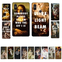 maiyaca artistic oil painting quote phone case for xiaomi mi 8 9 10 lite pro 9se 5 6 x max 2 3 mix2s f1