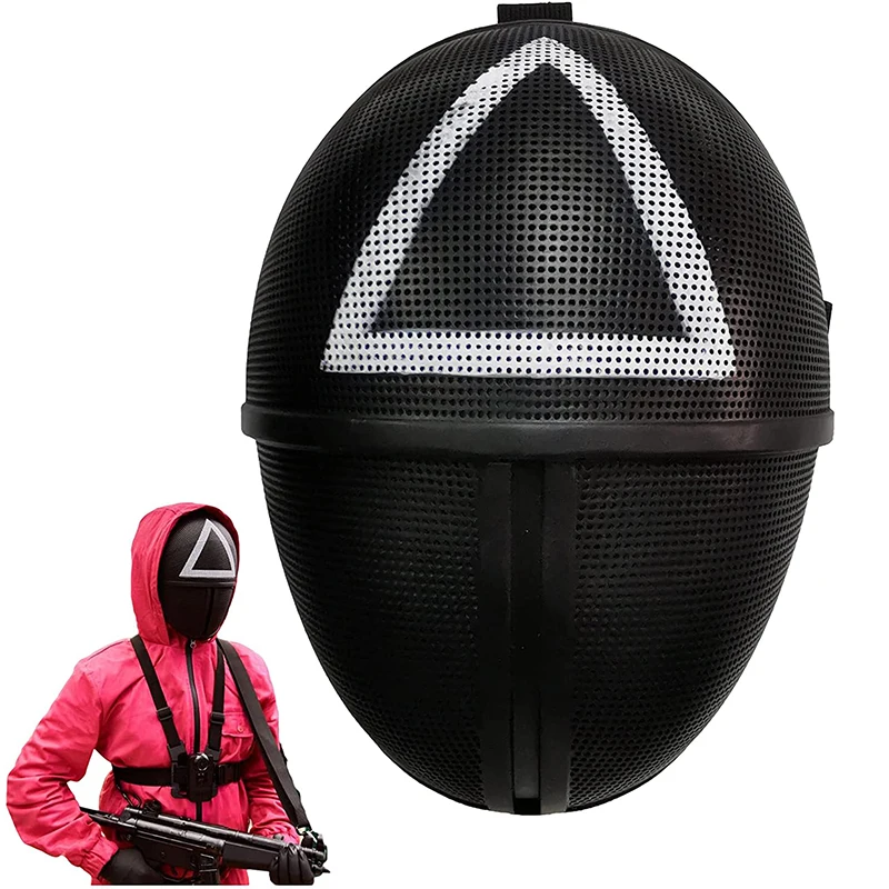 Новинка 2021 маска COS из игры кальмар замаскированная как Корейская Драма Lee Jung-jae с