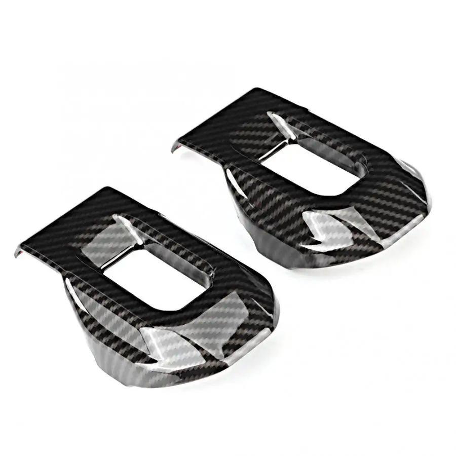 2 шт карбоновый стильный колпак двигателя Накладка подходит для Jeep Wrangler JL 2018 +