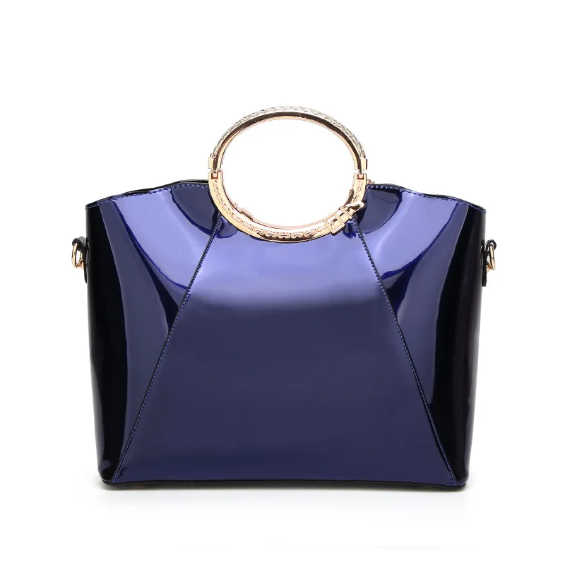 

Bags of Women 2020 New Fashion Women's Shoulder Bag Patent Leather Sequin Bucket Bridal Bag Crossbody Shoulder Bag Handbags