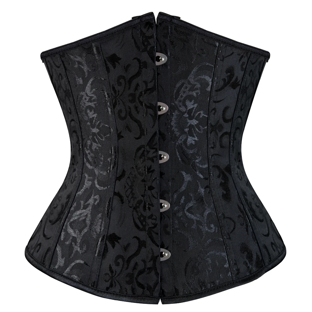 

SEXY Gothic Underbust Corset and Waist cincher Bustiers Top Workout Shape Body Belt Plus size Lingerie S-6XL