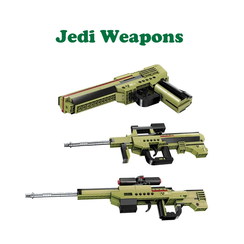 Строительные блоки Hipac 202 шт. Desert Eagle AUG Rifle AWM подарки для мальчиков игрушки детей