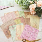 24 листа DIY 12 стилей 15,2*15,2 см Весенняя деревянная стена тема крафт-бумага Скрапбукинг творческая бумага DIY подарок использование