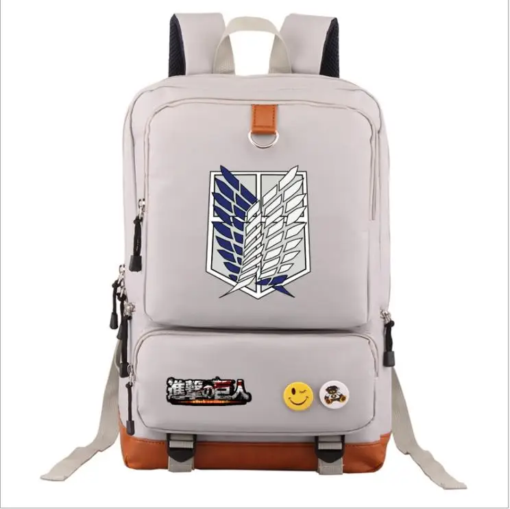 Рюкзак мужской/женский с рисунком аниме Атака Титанов | Багаж и сумки