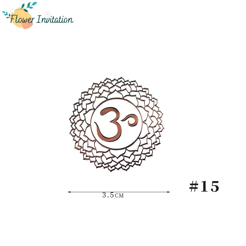 Серебряная энергия оргонит наклейка чакра цветок жизни Дерево башня материалы