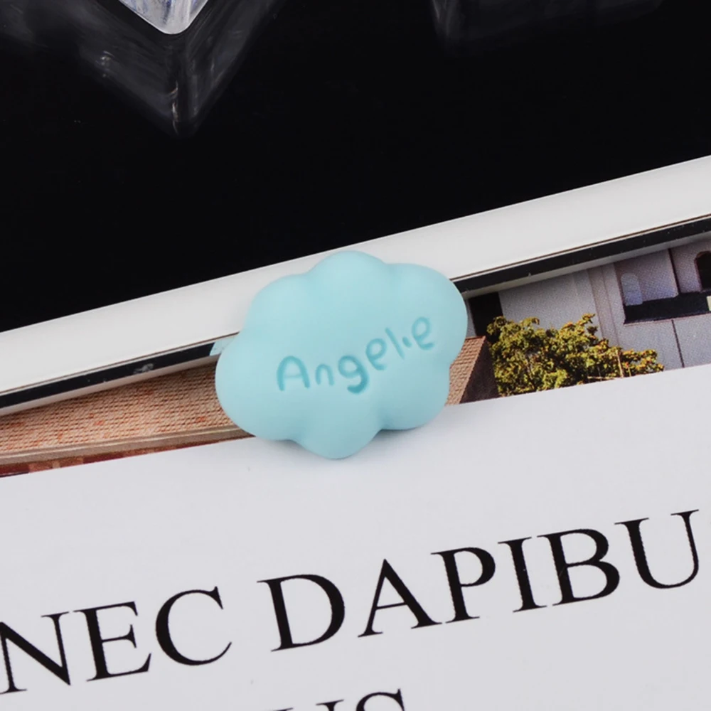 angle-blue 10 шт. облако Ангел слизь талисманы игрушки из полимера Пластилин клейкие аксессуары бусины делая поставки для поделок, скрапбукинга - Цвет: angle-blue