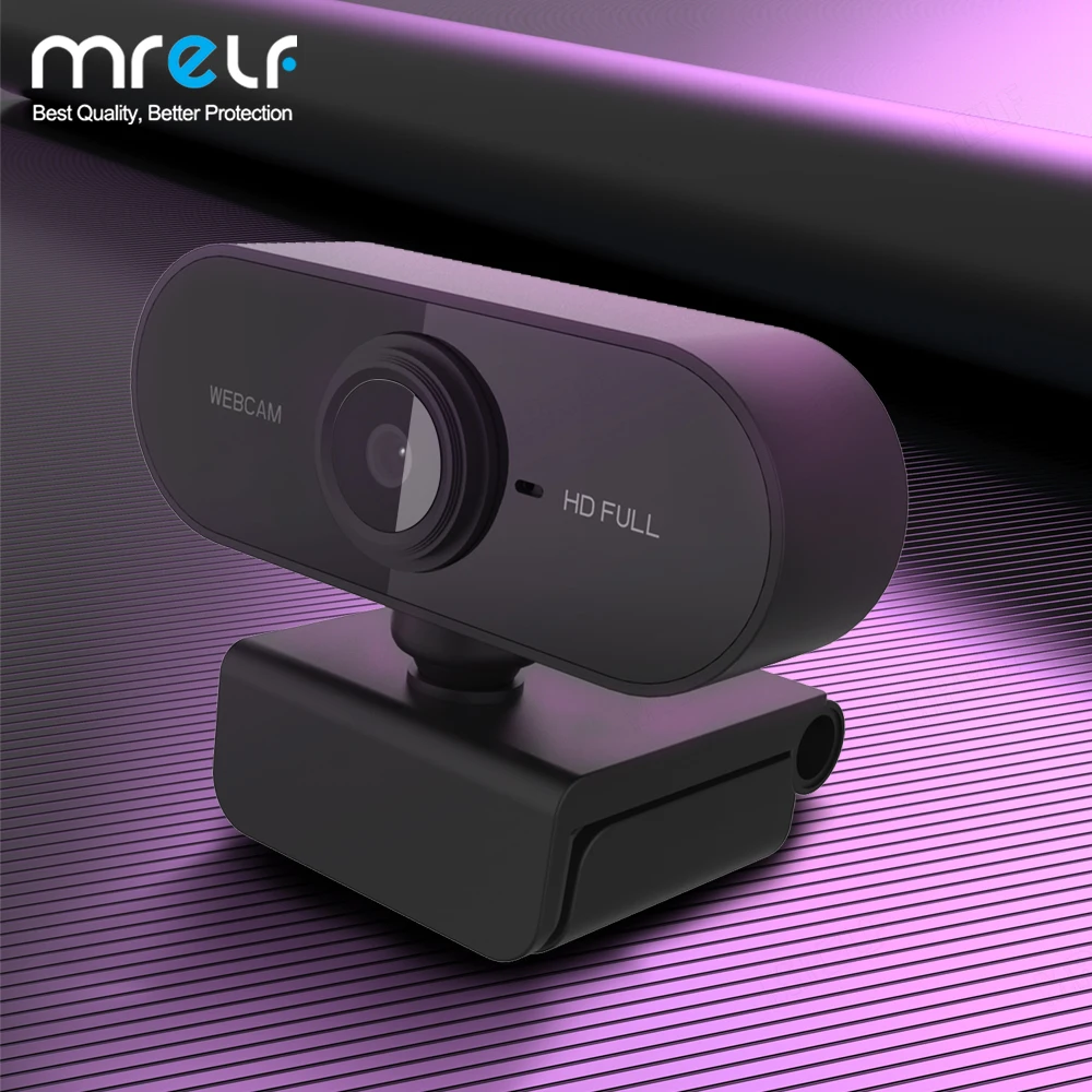 HD 1080P камера компьютера USB работают для веб ПК мини с возможностью поворота камеры