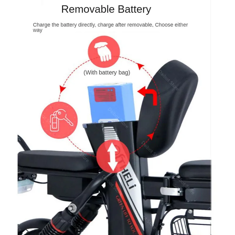 Новый складной электрический скутер велосипед 12 дюймов для родителей и детей 350