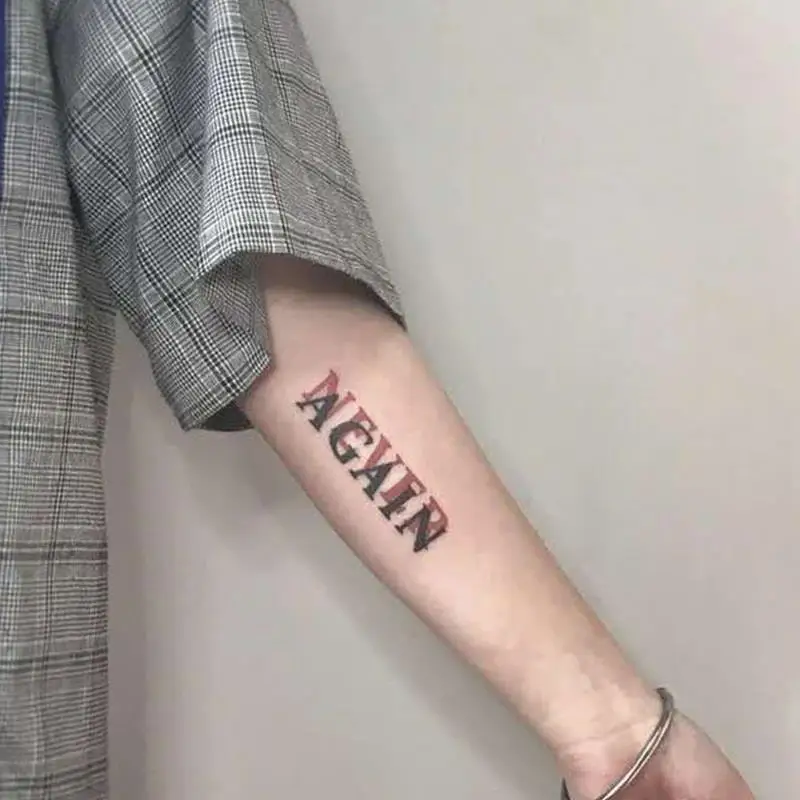 1 шт. водостойкая тату-наклейка на шею грудь руку | Красота и здоровье