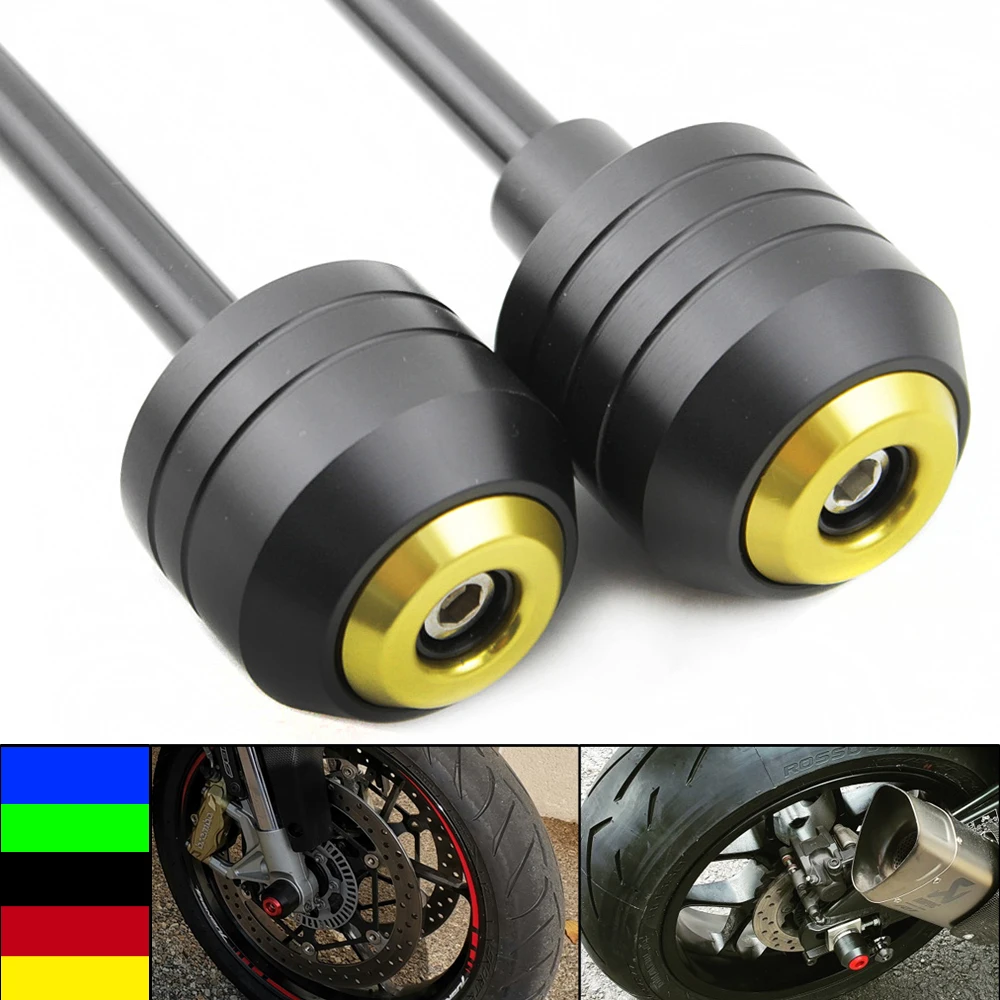 Защита от ударов переднего и заднего колес вилки для APRILIA тысяч RSV1000 98-10 RSV4 RSV4R 09-15