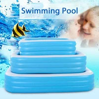 3m large pools for family inflatable square swimming pool infant alberca removable above ground pool for children kid cottages