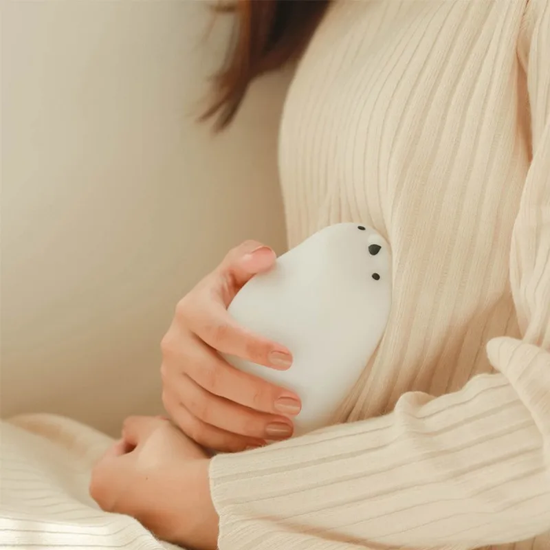 Мини-мешок для горячей воды с силиконовым уплотнением 450 мл карман девушек