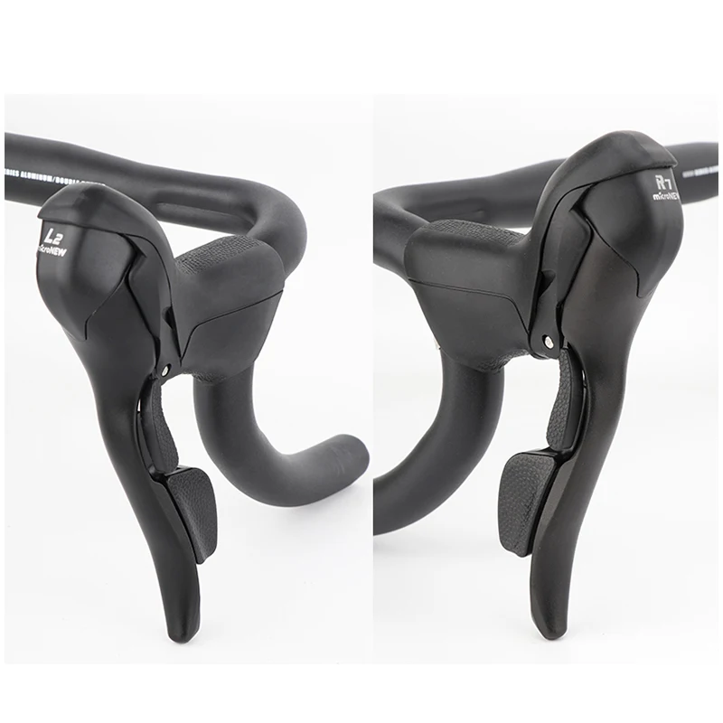 

Road bike changed to 7/8/9/10/11 speed brake transmission integrated lever 20S curved handle transmission finger dial