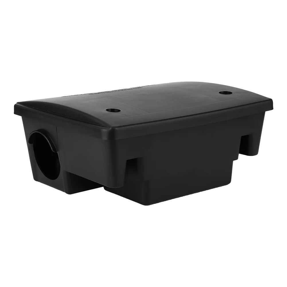 

Compact Indoor Rat Box Mouse Mice Trap Catching Bait Box with Lock for Home Hospital Hotel Use Mosmena Rat Trap Box