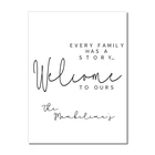 Черными буквенными принтами и добро пожаловать в наш Wall Art любовь дома Плакаты и принтом Nordic минималистское полотно картина на стену или Гостиная