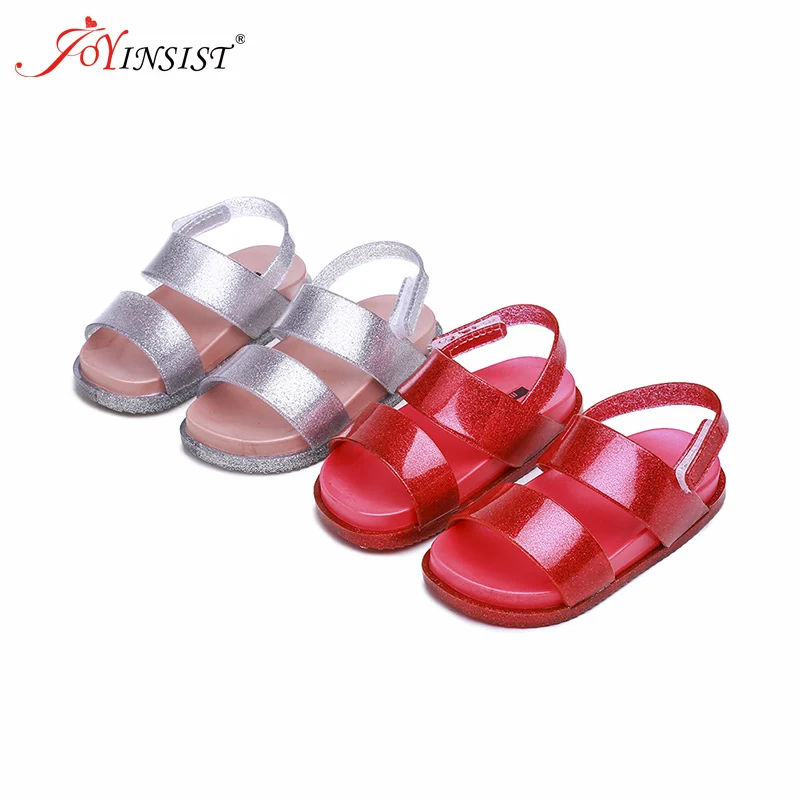 Детская обувь желе широкополосные сандалии из ПВХ|Сандалии| |