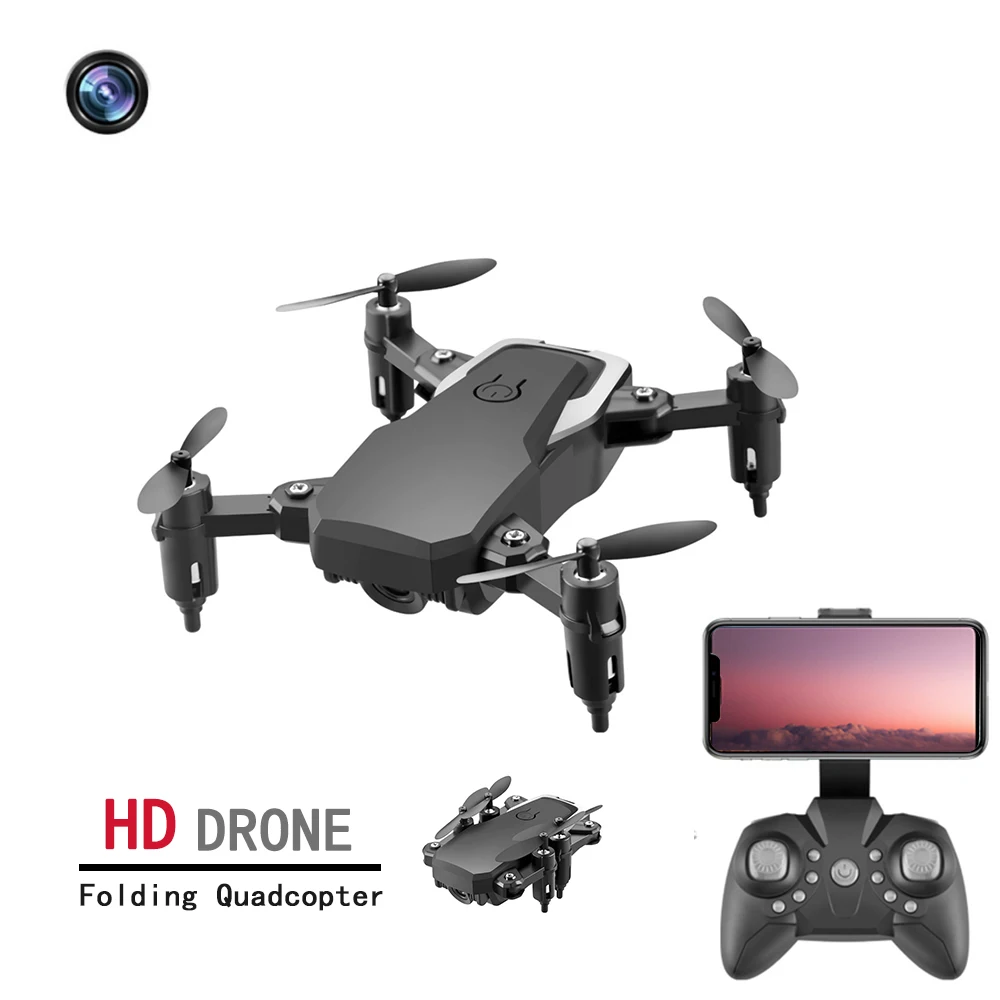 Радиоуправляемый вертолет складной Дрон 2 4G WIFI FPV RC Квадрокоптер с дистанционным