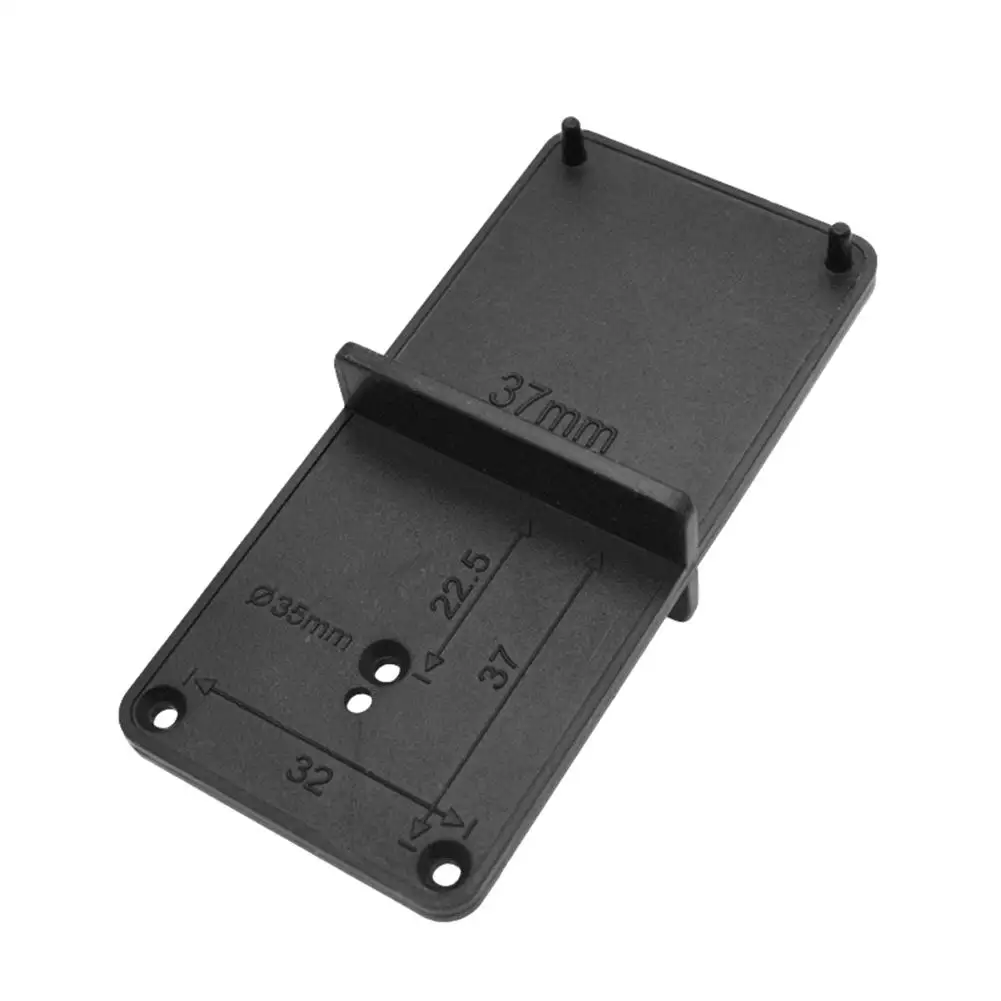 

35mm 40mm Hinge Hole Drilling Guide Locator Hole Opener Template Door Cabinets DIY Tool for Woodworking