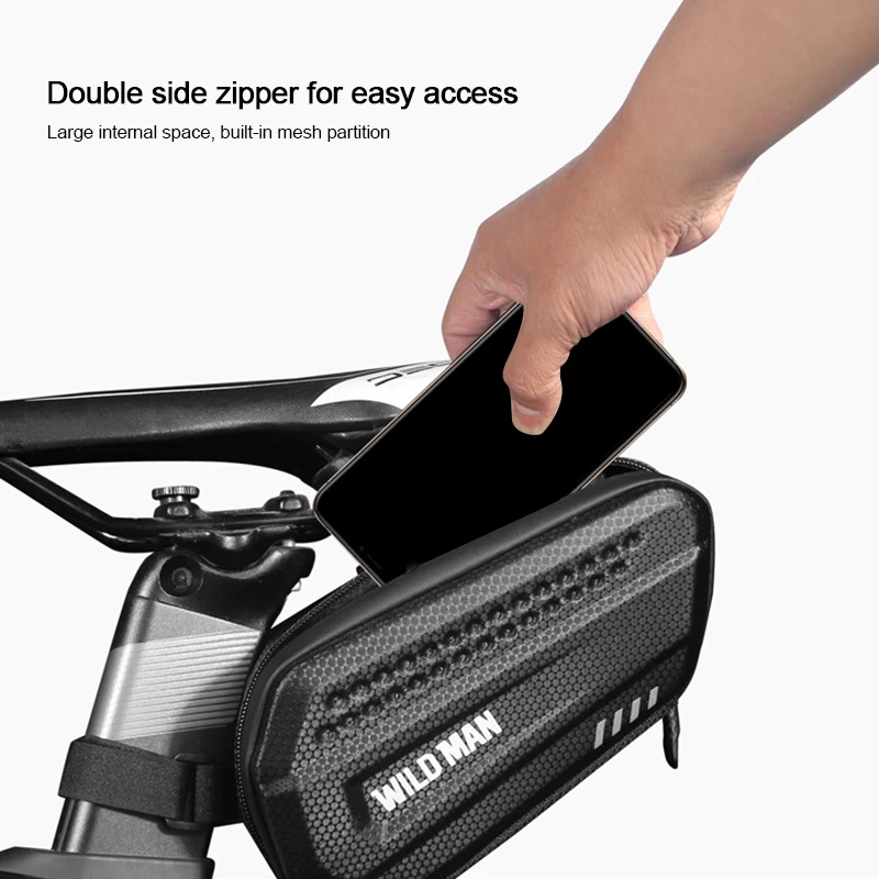 MTB портативная Водонепроницаемая велосипедная седельная сумка переносная для