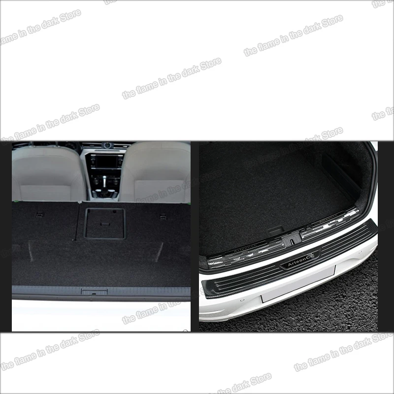 Автомобильный багажник из нержавеющей стали lsrtw2017 отделка углеродного волокна