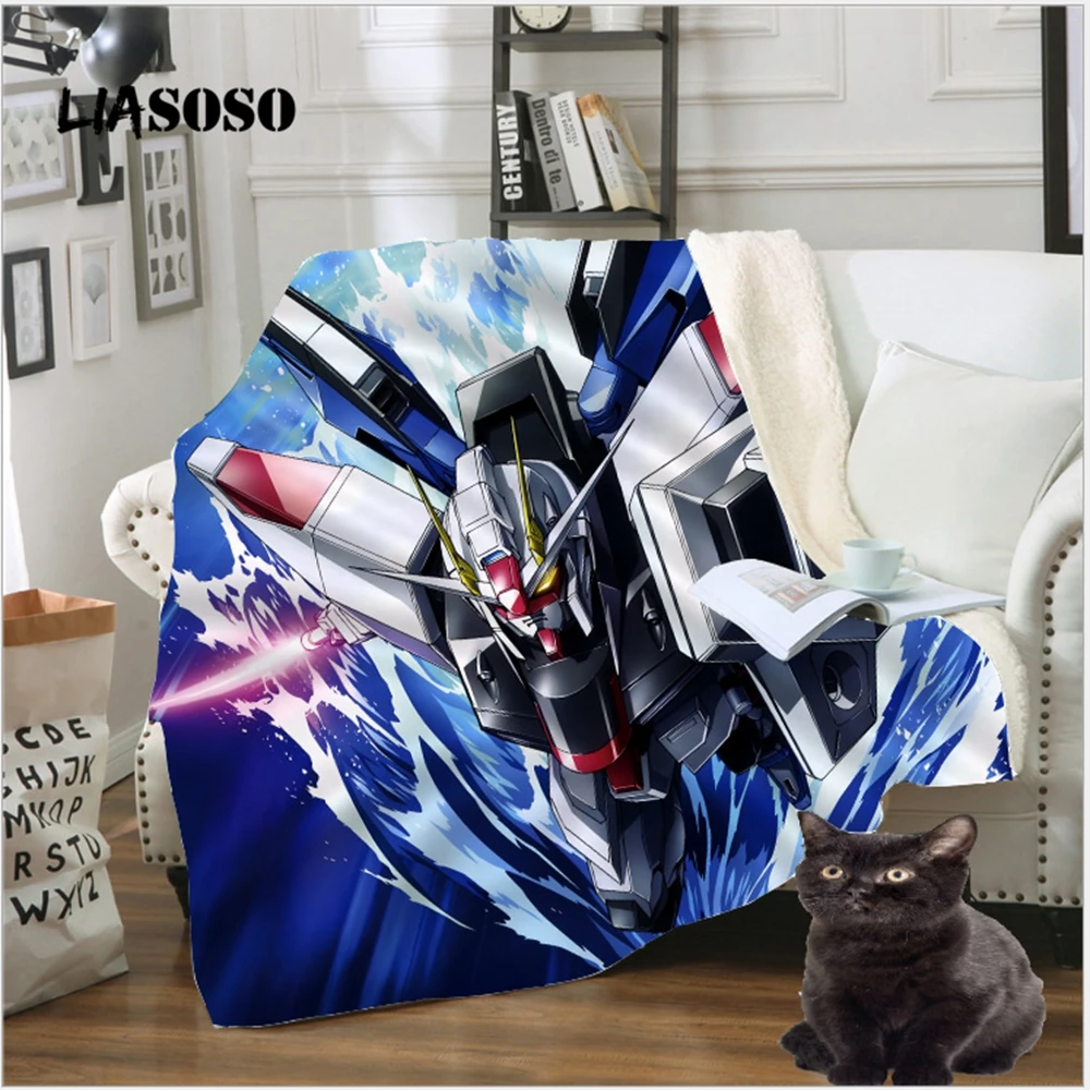 

Liaseo мобильный костюм, искусственное одеяло, дорожные портативные офисные принадлежности для дивана, детское плюшевое одеяло, белая накидка...