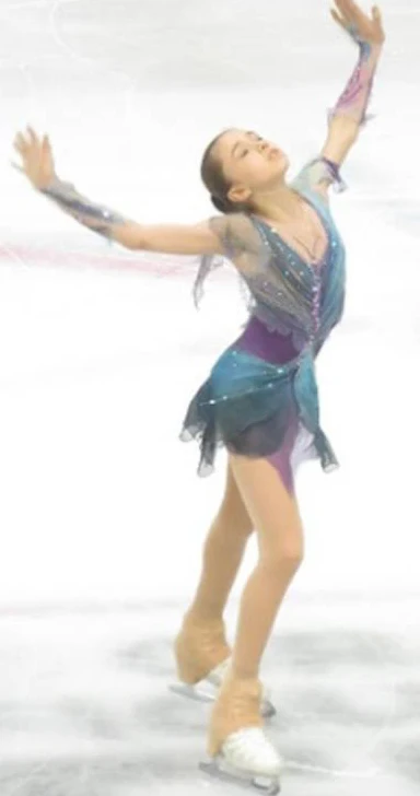 Костюм для девочек фигурного катания на коньках дубинка крутящийся костюм