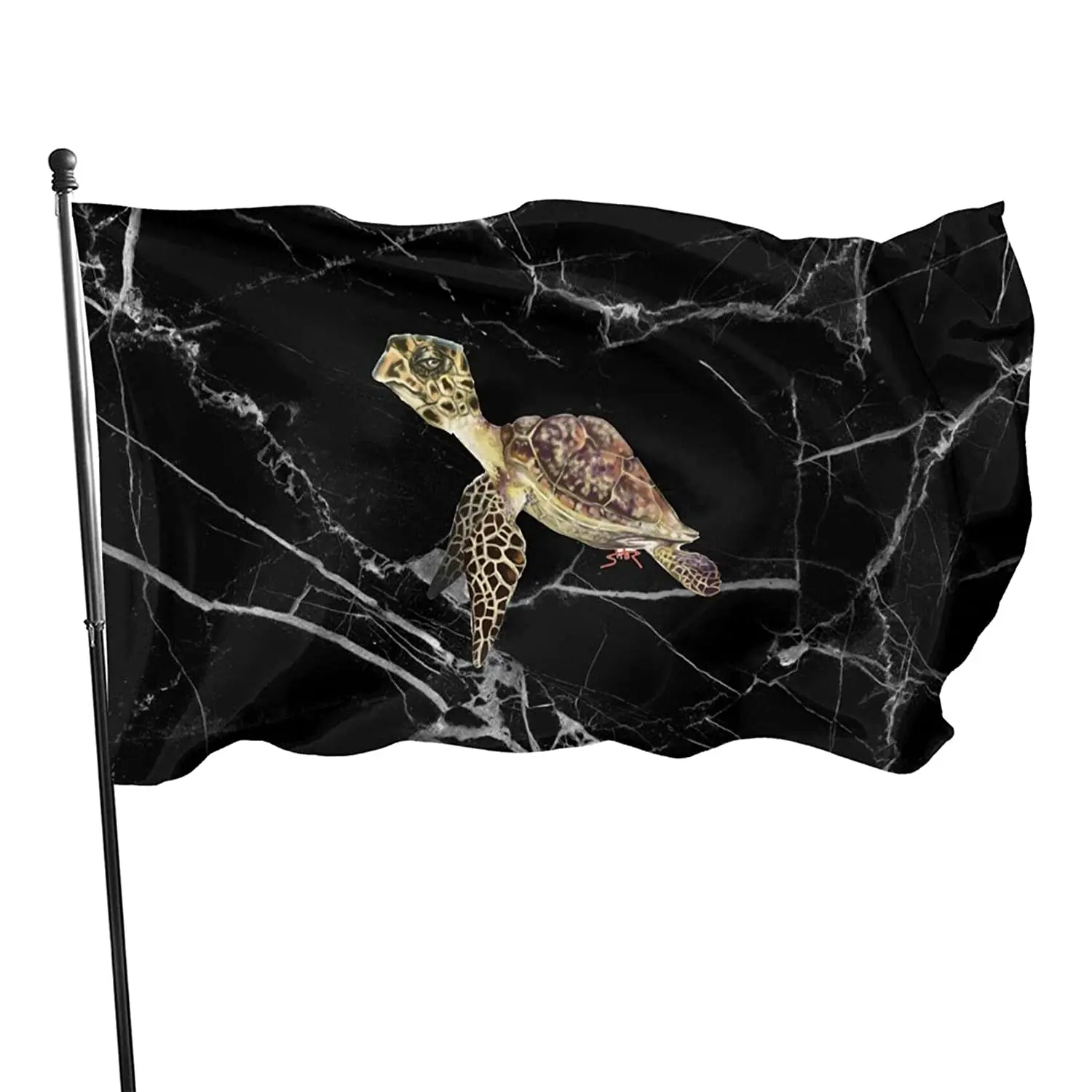 Флаг морской черепахи 3x5 баннер садовые флаги для дома уличный флаг | Дом и сад