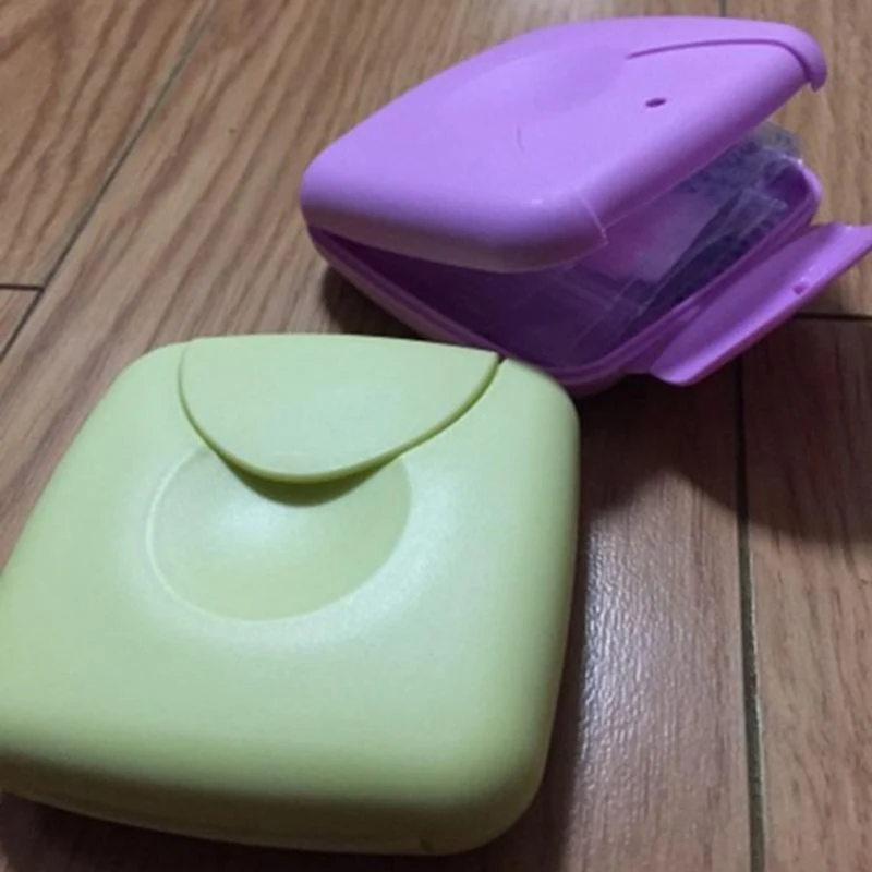 1Piece Convenient Storage Box Travel Outdoor Portable Women Tampons Casket Holder Tool Set Color Random | Дом и сад