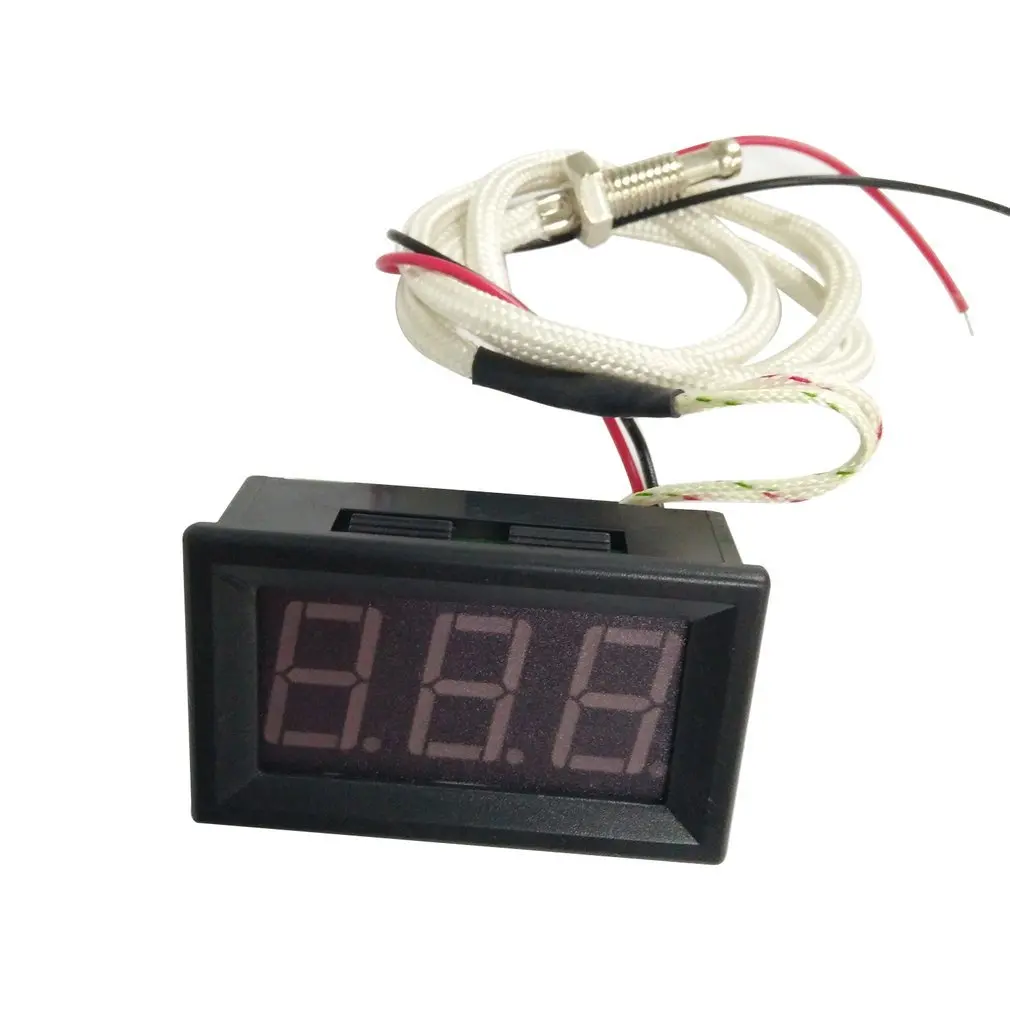 Мини Портативный термопары метр светодиодный дисплей Промышленный цифровой
