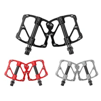 gub mtb bicycle pedals anti slip 3 bearings cycling footboard ultralight quick release bike pedal flat cycling accessories 2pcs