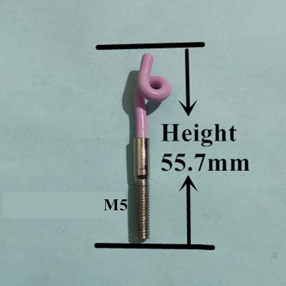 

M4 Therad керамическое кольцо для косички, фарфоровое кольцо, круглая проволока, направляющие глаза, болты, гайка, винт, фарфоровый косичек 95, фарфор
