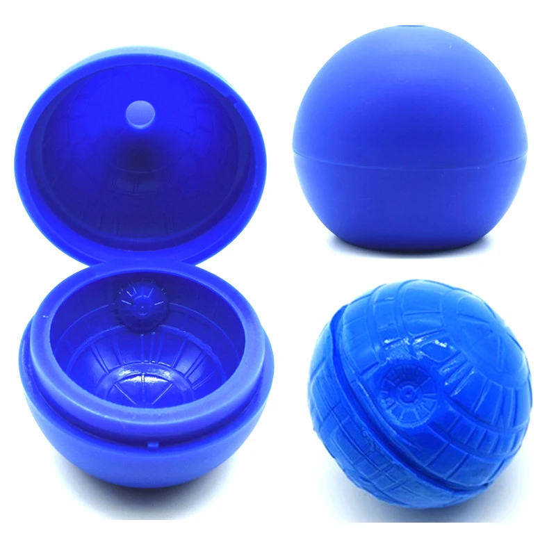 1 шт. производитель мороженого голубая звезда смерти кубик льда формы лотки для