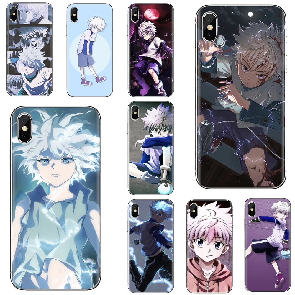 Силиконовый чехол Killua Hunter X для Samsung Galaxy J1 J2 J3 J4 J5 J6 J7 J8 Plus Prime 2015 EU | Мобильные