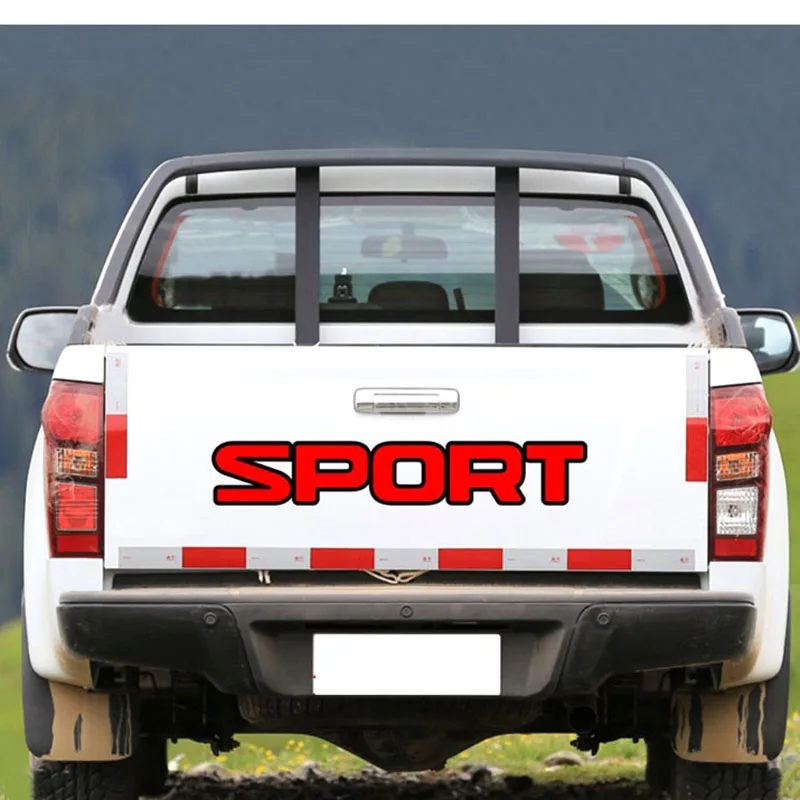

Large Sport Tailgate Letter Vinyl Car Pick Up Wrap Graphics Decal Sticker forF150 F-150 Ranger Tundra D-MAX Hilux