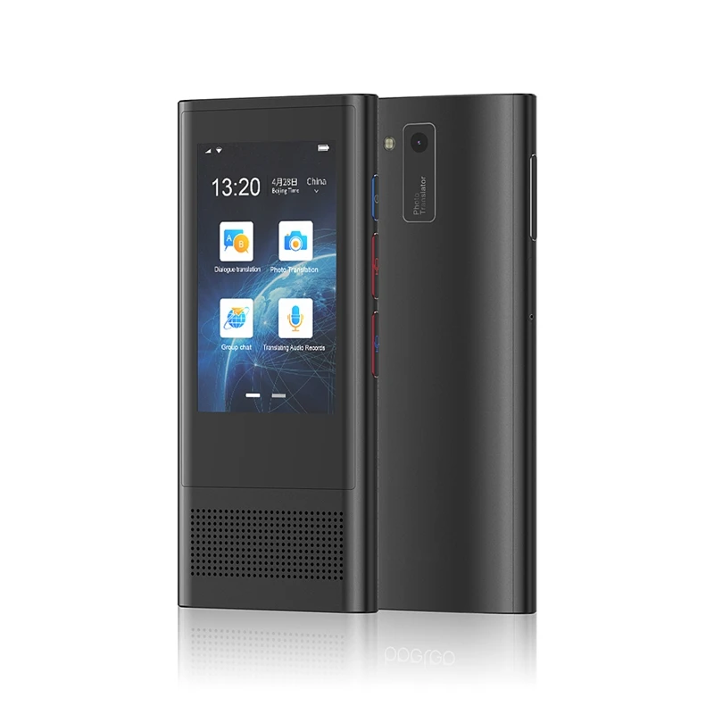 W1 3 0 перевод AI Voice Photo Translator 1 дюйма IPS 4G WIFI 8 Гб памяти 2080 мАч 117 языков портативный OTG
