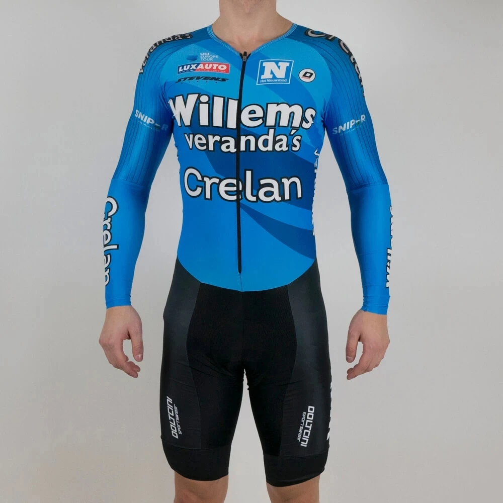 

Willems Cre summer man pro team skinsuit cycling uniforme ciclismo hombre mtb set bike competition maillot triathlon clothes