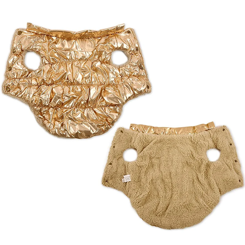 Зимний теплый водонепроницаемый флисовый жилет для щенков одежда собак