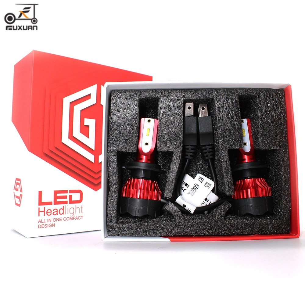 

2 шт., Автомобильные светодиодные лампы H7 H4 H11 H8 HB3 9005 HB4 9006 120 Вт лм 12 В 24 В