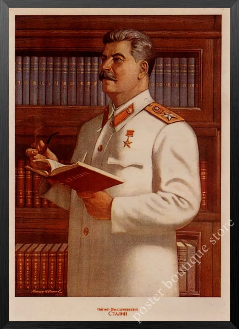 6 Вторая мировая война, ленинистская политика, Советский Союз, сталинский портрет CCCP Ретро плакат, крафт-бумага настенные декоративные винтажные - Цвет: 6