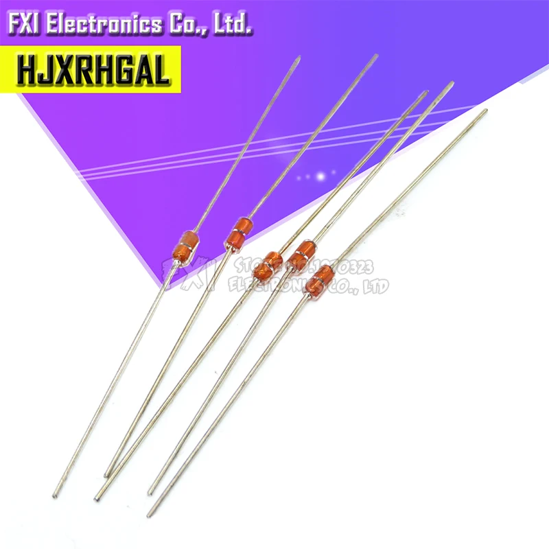 100 шт. 1N4742 1W 12V 1N4742A DO 41 новый оригинальный|shipping free|10 pcs |