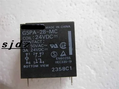 

G5PA-28 24vdc 5 шт.