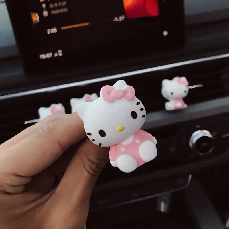 Автомобильное Украшение Hello Kitty креативное украшение для автомобиля