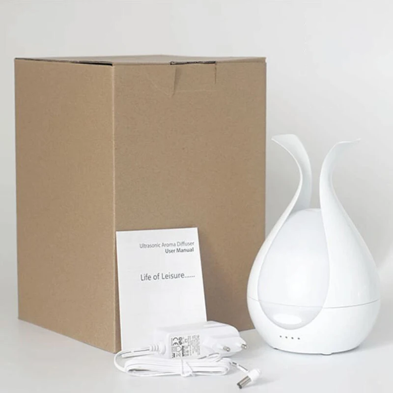 

200ML Aromatherapy Essential Oil Aroma Diffuser Office Led Super Ultrasonic Mist Air Humidifier Freshener For Home Office