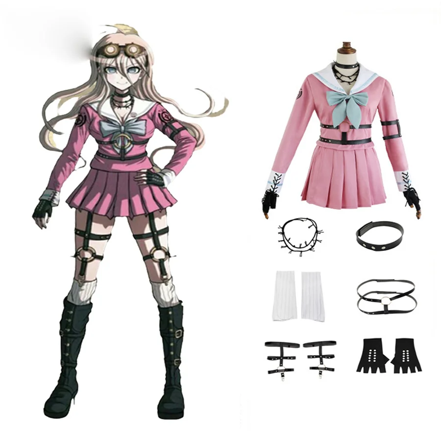 

Danganronpa V3: Killing Harmony Iruma Miu Rabbit Uniform Halloween Christmas Anime custom made Cosplay Costume 1 order