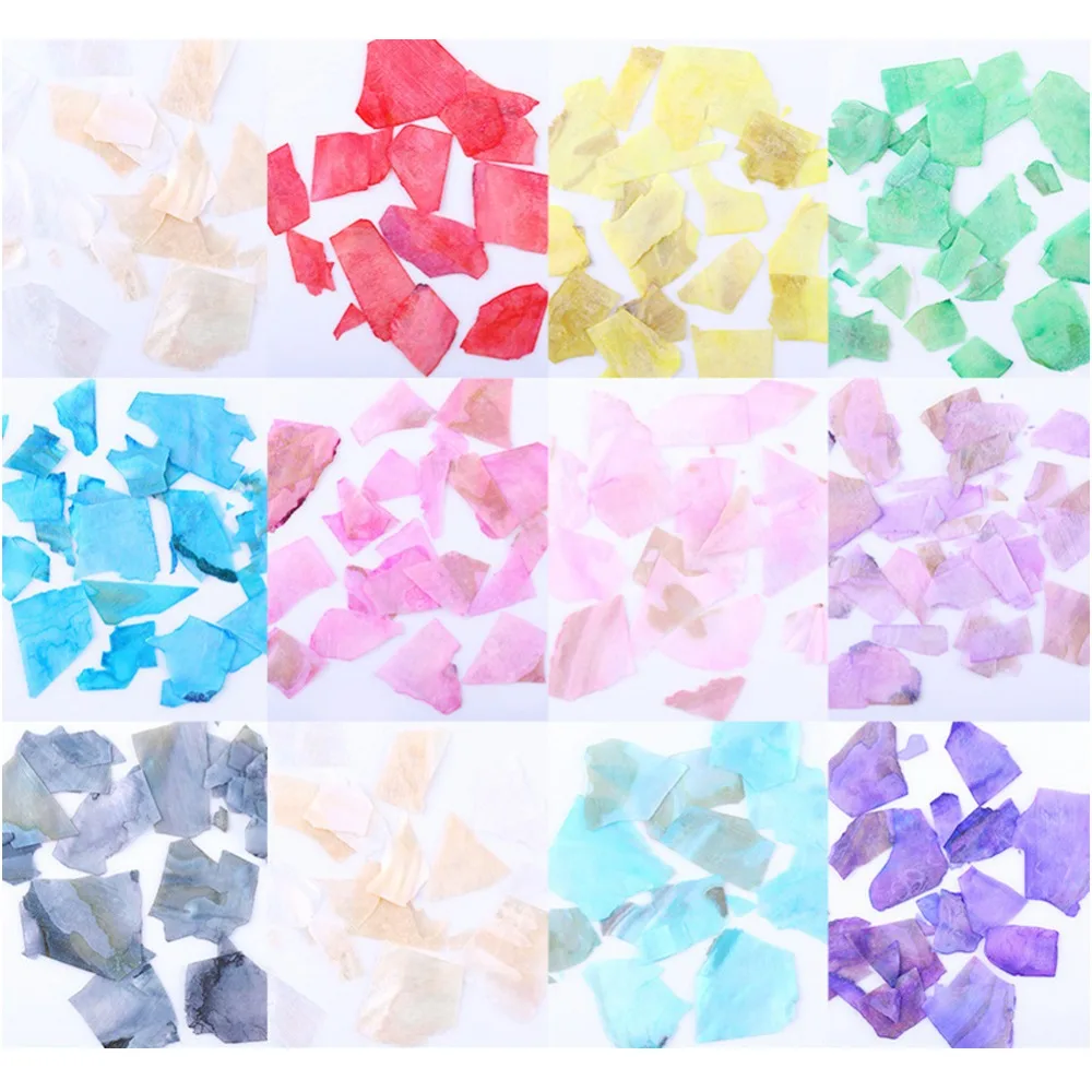 1 коробка красивая текстура натуральная морская раковина 3D Очаровательное