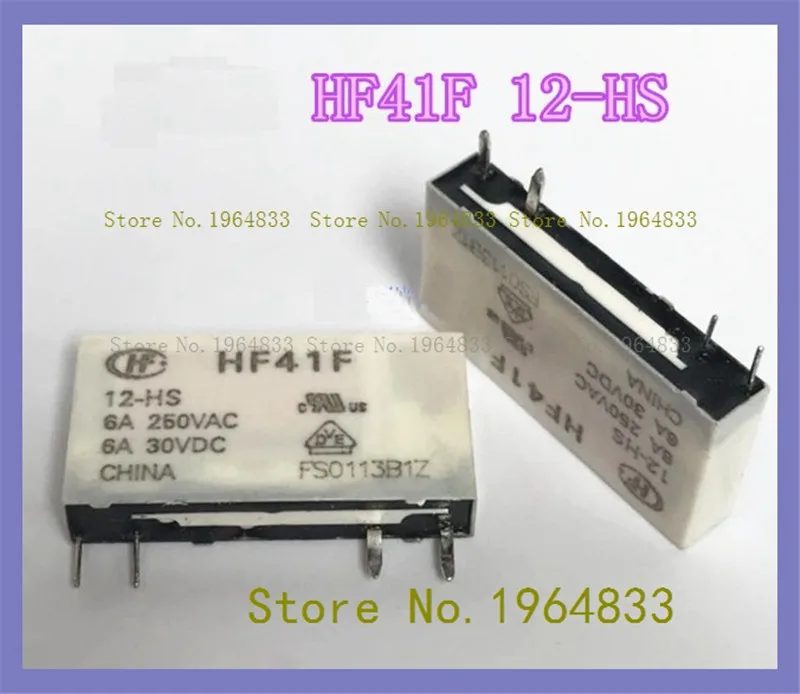 

HF41F-012-HS 4 12VDC 6A250VAC