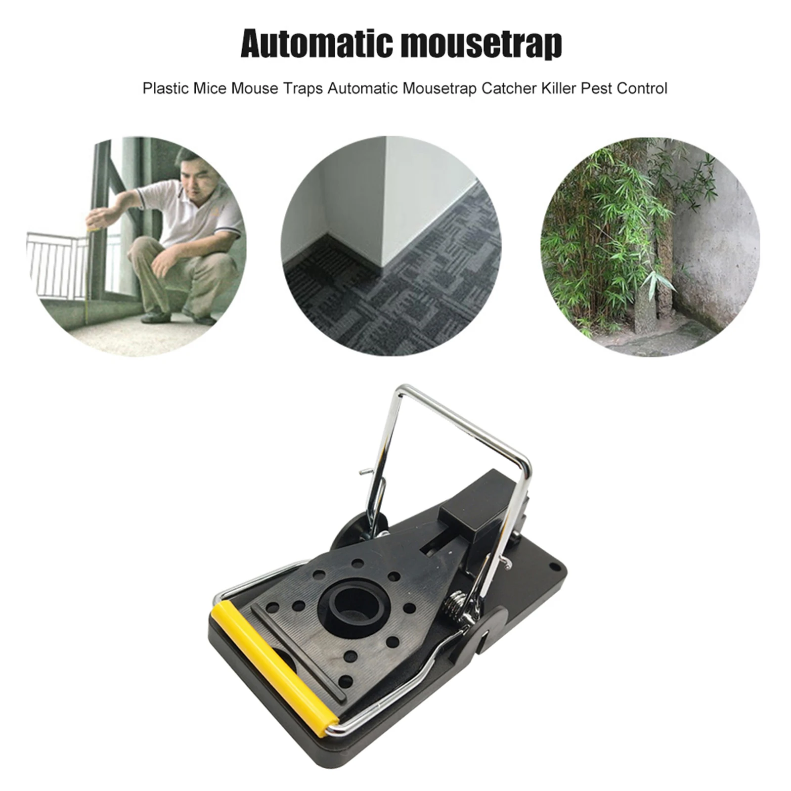 Мышь ловушка санитарно мышеловка для умного дома многоразовый быстрая