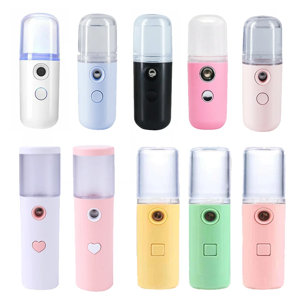 

Mini Nano Face Steamer USB Nebulizer Face Moisturizer Humidifier Hydrating Skin Care Women Facial Sprayer Beauty Care Disinfect