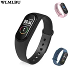 Новый M4 смарт-Браслет фитнес-трекер Smart Watch Sport Смарт Браслет сердечного ритма крови Давление монитор смарт-ленты здоровье браслет